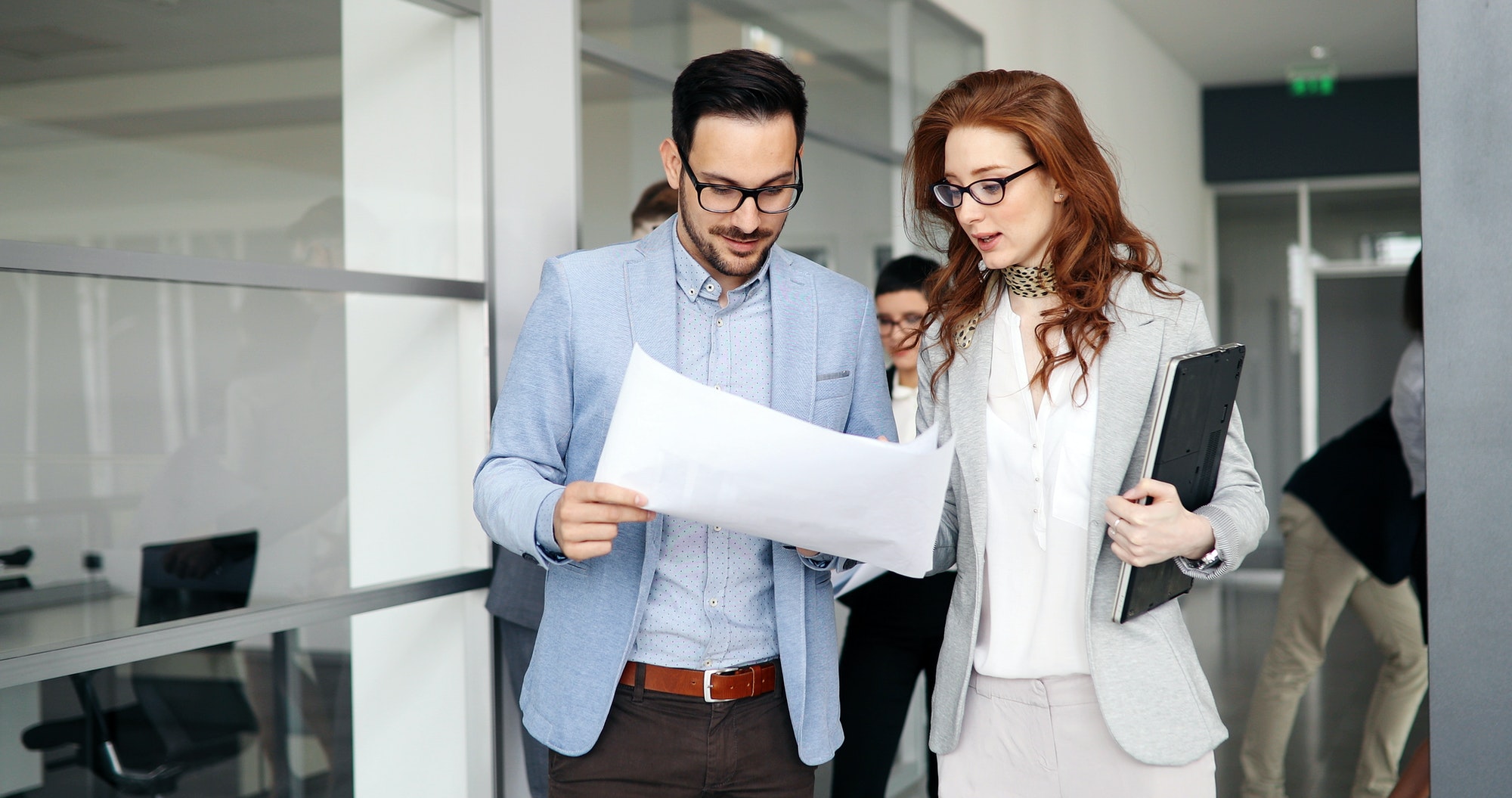 Business meeting and teamwork by business people